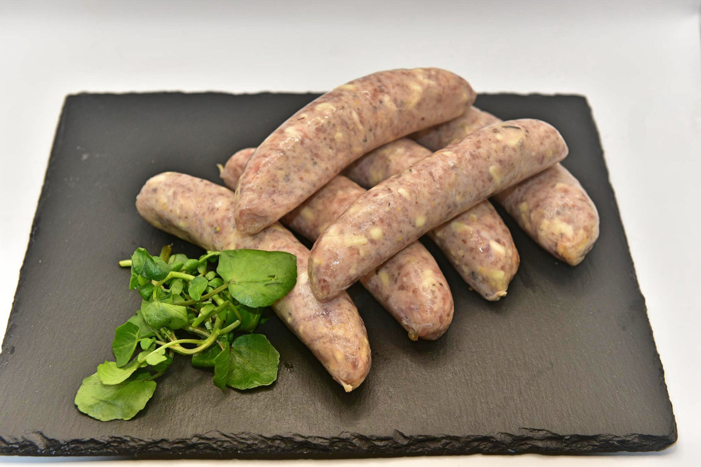 Pork, Cheese and Mustard Sausages